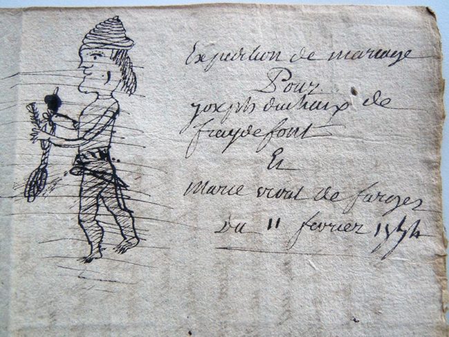 Documents anciens Audrey Brain généalogiste professionnelle